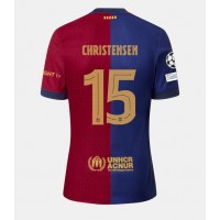 Barcelona Andreas Christensen #15 Replica Home Shirt 2024-25 Short Sleeve